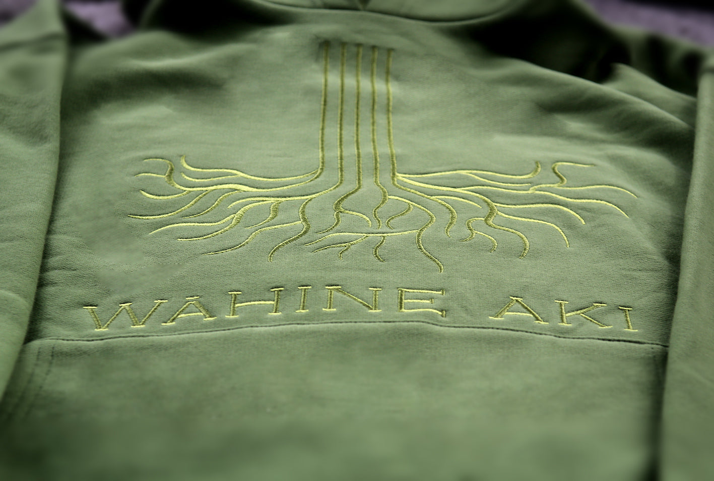 Papatuanuku fine art embroidery